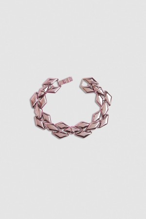 Patrizia Pepe Bracelet With Personalized Links And Micro Fly Rosa | HXFD-08423