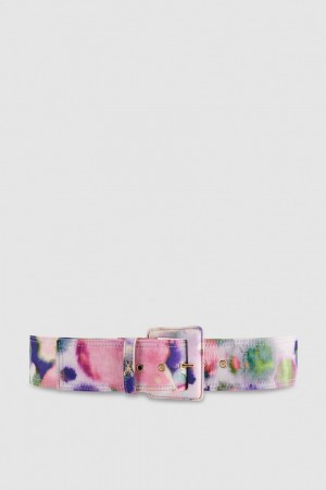 Patrizia Pepe Chiffon High-waist Belt Colorate | PZXK-50348