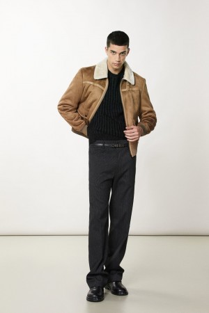 Patrizia Pepe Classic Pants With Zipper Grigie | FUYM-86573