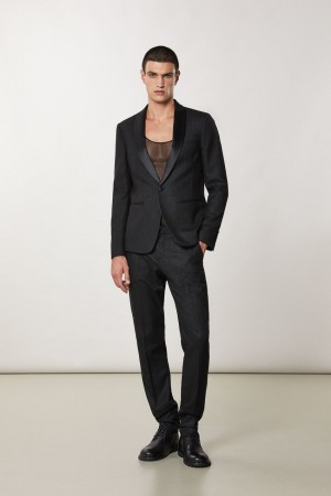 Patrizia Pepe Classic Slim Fit Pants Nere | NRMB-73029
