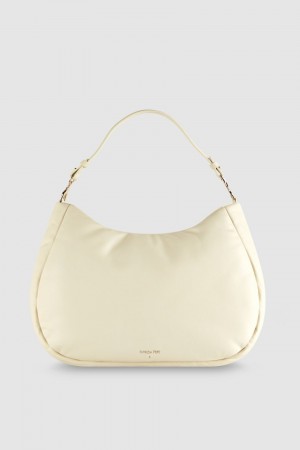 Patrizia Pepe Dream Bag Shoulder Bag Beige | FZID-60592