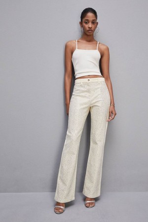 Patrizia Pepe Essential Ribbed Viscose Tank Top Bianche | DNTX-70983