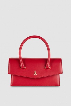 Patrizia Pepe Fly Bamby Leather Bag Large R843 | CXGL-06953
