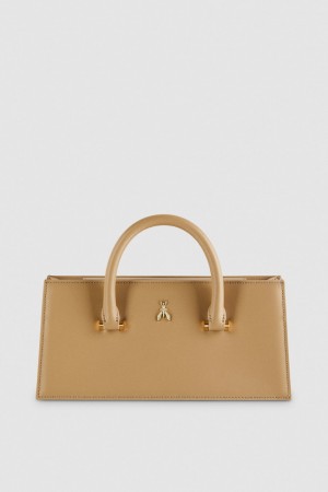 Patrizia Pepe Fly Bamby Leather Beige | JOVQ-47169