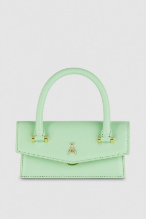Patrizia Pepe Fly Bamby Shoulder Bag With Handles Verdi | NZAC-49785