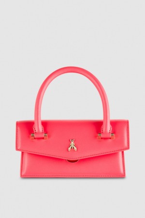 Patrizia Pepe Fly Bamby Shoulder Bag With Handles Rosa | IPWZ-59821