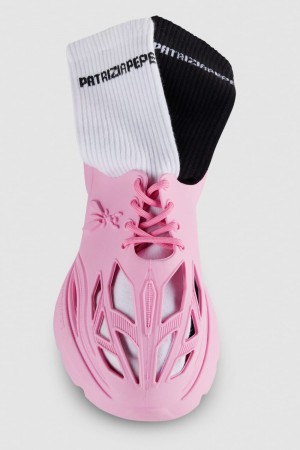 Patrizia Pepe Gummy Pepe Sneakers Rosa | NLAH-57432