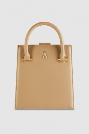 Patrizia Pepe Handbag With Shoulder Strap Beige | BAKT-27345