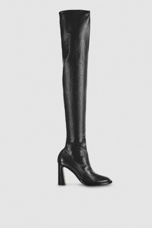 Patrizia Pepe Heeled Boots Nere | YTUP-74162