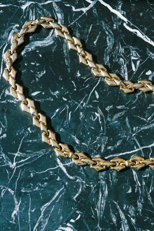 Patrizia Pepe New Chain Brass Belt Oro | RPNZ-06874