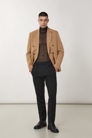 Patrizia Pepe Pants With Elastic Waistband Nere | VJHF-92681