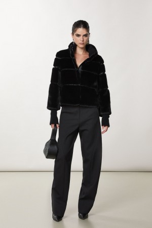 Patrizia Pepe Short Soft Jacket Nere | VRCP-90475