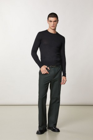 Patrizia Pepe Slim Fit Wool Sweater Nere | GLZV-96285