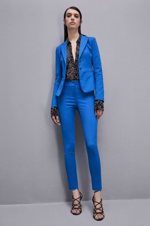 Patrizia Pepe Slim Pants Blu | CWAN-86315