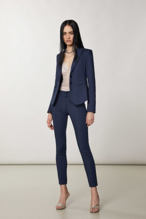 Patrizia Pepe Slim Pants Blu | RGUZ-21479